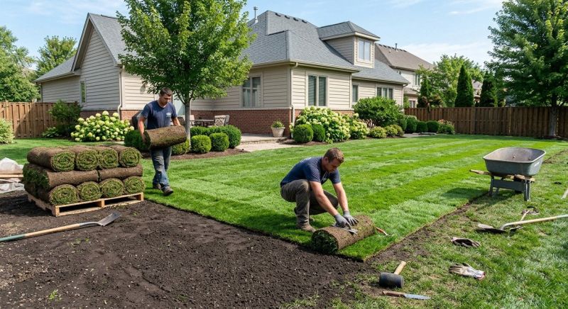 Bentgrass Sod Installation in Ventura County, CA